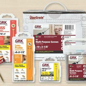 Various GRK fasteners